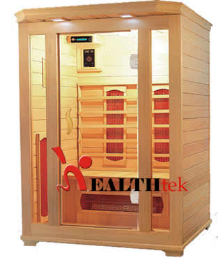 2 Person Far infrared sauna s series with light therapy